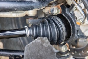 Polaris RZR XP 1000 Heavy Duty Replacement Axle - Rear - Rough Country - 4340 Chromoly AX3 - '14-'19